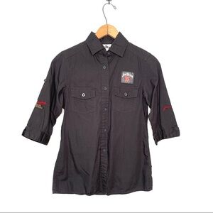 Jim Beam | Gray Button Down Fitted Shirt